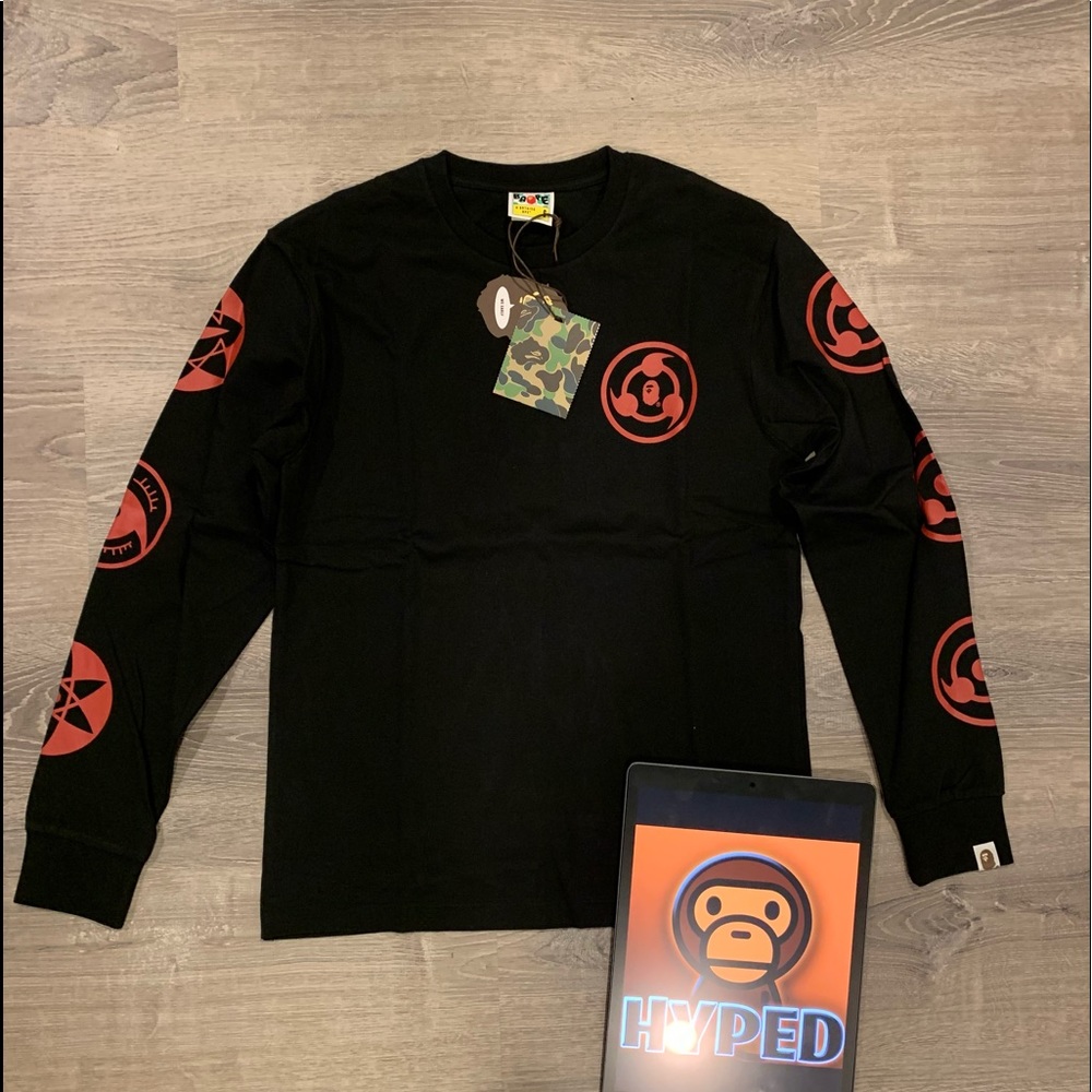 Bape A Bathing Ape Naruto Long Sleeve